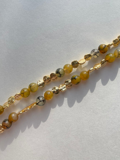 Saffron Necklace