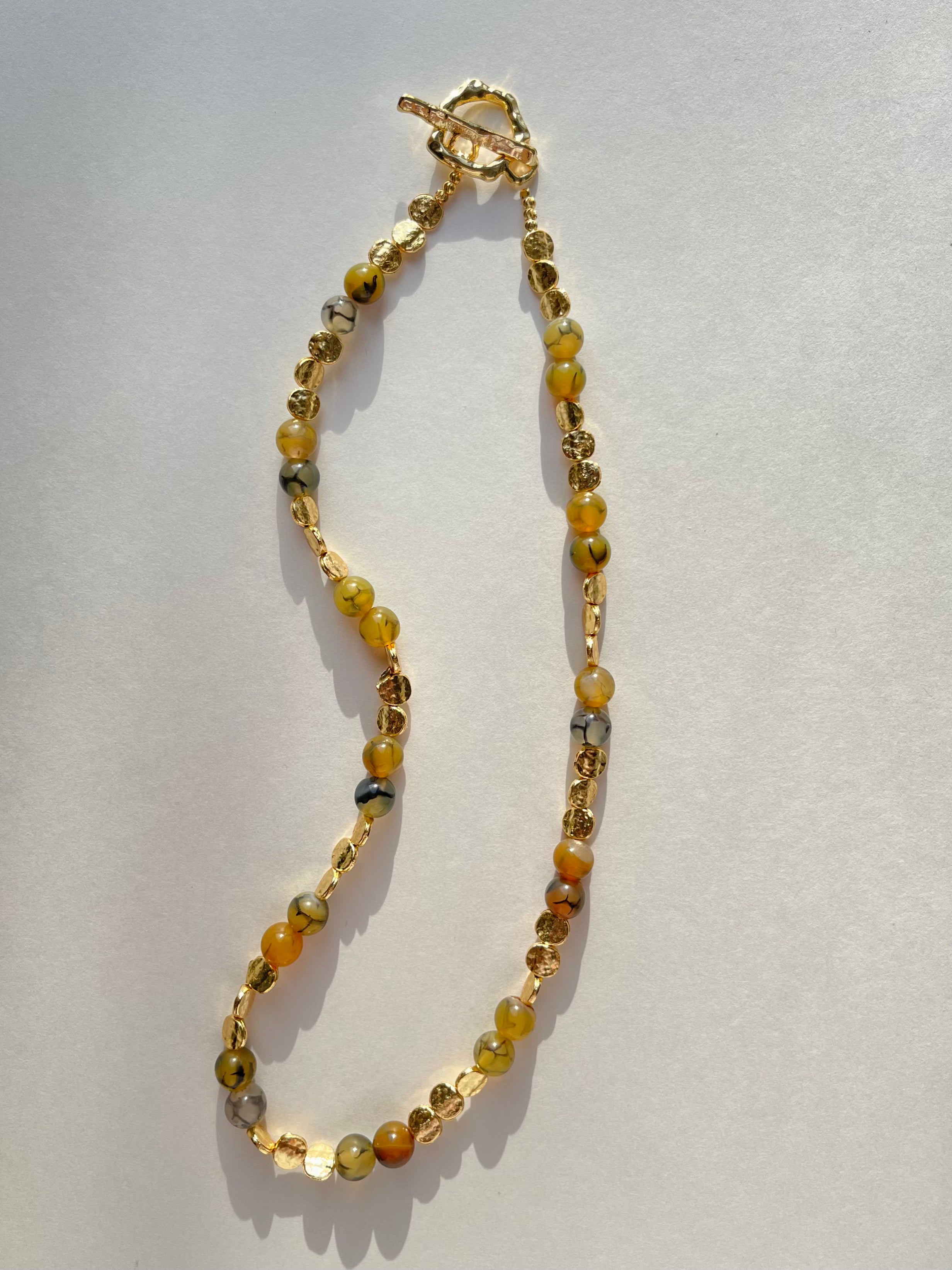 Saffron Necklace