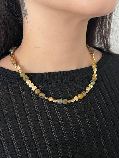 Saffron Necklace